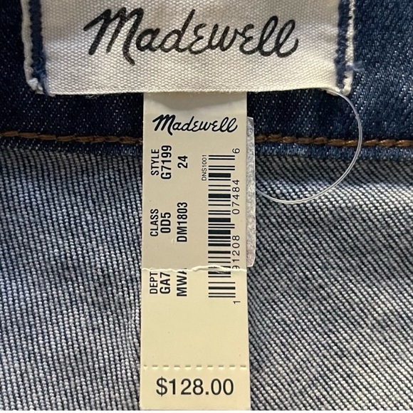 NWT Madewell The Highrise Slim Boy Jean - Picture 5 of 7